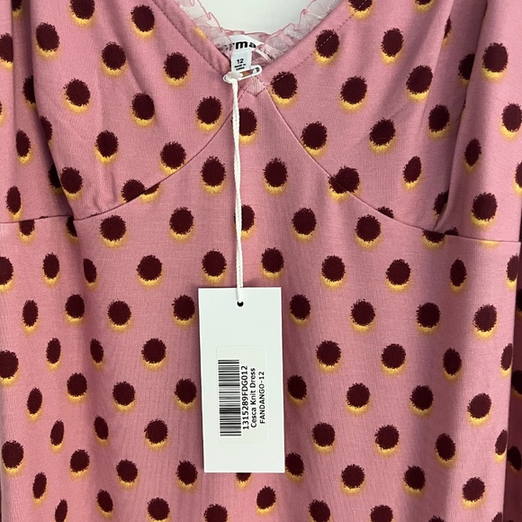 NWT Reformation Cesca Knit Dress in Fandango - Picture 4 of 5